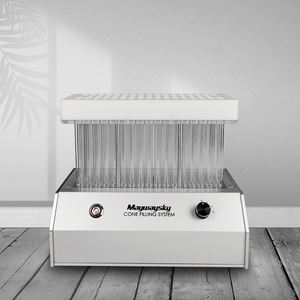 Machine de remplissage Maywaysky <span class=keywords><strong>King</strong></span> Size Knockbox 100pcs/temps Remplisseuse automatisée pour 70mm/84mm/98mm/109mm - Product Image 1