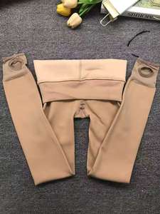 Collants Transparents à Taille Haute Doublés en Polaire - Collants Chauds d'Hiver pour Femmes - <span class=keywords><strong>Effet</strong></span> Jambes Nues - Product Image 4