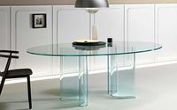 Verre feuilleté trempé transparent sur mesure pour meubles, plateau de table, étagère, panneau de meuble, verre de sécurité, prix direct usine