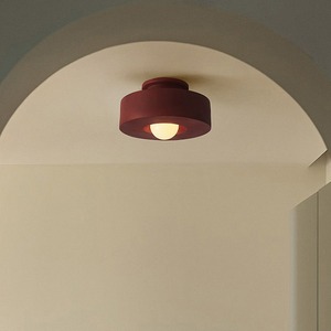 Lámpara de Techo LED de Estilo Japonés Wabi-Sabi, Protección Ocular, Moderna, Minimalista, Estilo Europeo Francés para Dormitorio Principal - Product Image 3
