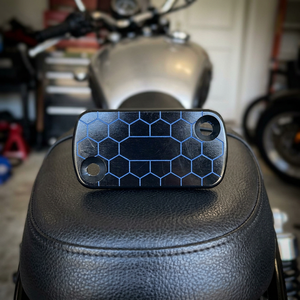Cache-pompe supérieur en alliage d'aluminium pour moto, options multicolores, pour mise à niveau et rétrofit pour Ultra Bee - Product Image 4