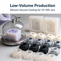 Moule de compression en caoutchouc silicone sur mesure, directement de l'usine, pour la production de joints en caoutchouc pour cache-poussière