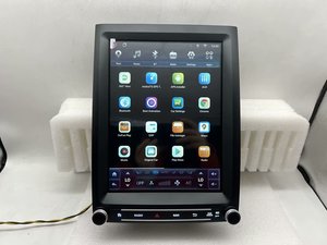 Pour Ford Expedition F350 13-15 Écran vertical de tableau de bord de 12,1 pouces Navigateur Lecteur multimédia Android Auto CarPlay GPS Audio haute résolution - Product Image 5