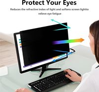 OEM Fabrikant 24 Inch 16:9 Bureaumonitor Privacy Screen Protector Anti-Spy Filter Anti-Reflectie Blauw Licht Filter Beschermfolie