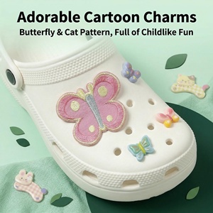 Zuecos de Plataforma Planos y Suaves para Mujer, Modelo Mary Jane, de EVA, con Diseño de Dibujos Animados, a la Moda, Reciclables, Impermeables, Antideslizantes, para Verano - Product Image 3