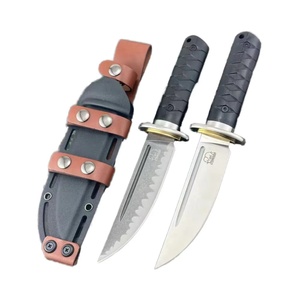 Cuchillo Táctico Japonés de Alta Calidad, Hoja de Acero Inoxidable, Mango G10, Personalizable para Supervivencia al Aire Libre, Camping, Bricolaje, Grado OEM - Product Image 1