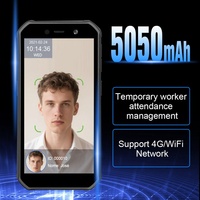 Dispositivo de Control de Asistencia Portátil con Android 13.0, 4G/WiFi, Reconocimiento Facial, Resistente al Agua IP68, Opción de GPS, APK y SDK Gratuitos