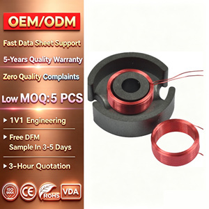 Bobine d'inductance magnétique auto-adhésive OEM ODM à fil creux enroulé, bobine d'induction d'énergie, inducteur 22uH SMD - Product Image 1