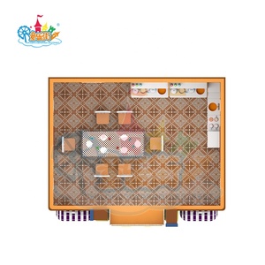 Mới hợp thời trang chất lượng cao đảm bảo đồ chơi trẻ em mới trẻ em chơi nhà mô phỏng đồ chơi chơi nhà bếp thiết lập - Product Image 3