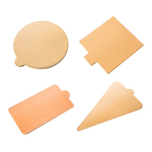 Mousse Cake Base Cardboard Mat Round Square Thickened Reusable For Birthday Cake Decorating Supplies - Product Image 3