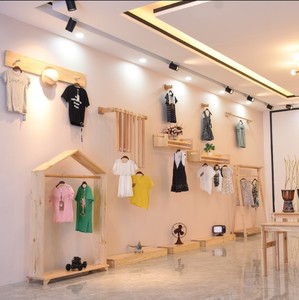 2024 professionnel personnalisé bébé enfants porte-vêtements <span class=keywords><strong>magasin</strong></span> de vêtements Design d'intérieur - Product Image 1