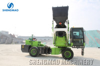 Camion autochargeant en béton 2023 Offre Spéciale Mélangeur autochargeant compact Mélangeur de construction automatisé avec prix d'usine en Chine