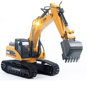 Huina 1580 <span class=keywords><strong>Rc</strong></span> Kim Loại Máy Xúc Huina 1583 Điều Khiển Từ Xa Bánh Xe Tải Xây Dựng Mô Hình Combo Huina 1580 <span class=keywords><strong>Rc</strong></span> - Product Image 2