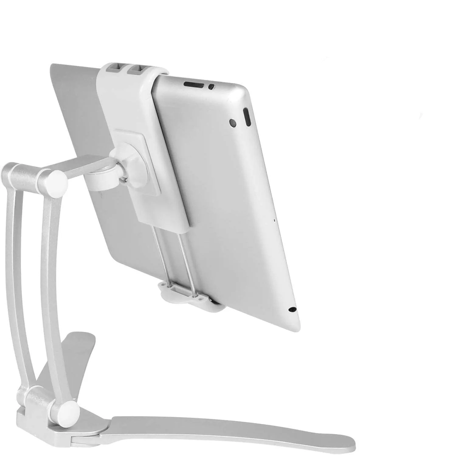 Macally 2-In-1 Keuken Tablet Stand & Ipad Wall Mount/Onder Kabinet Houder-Perfect Voor recept Lezen Op Aanrecht Of Gebruik