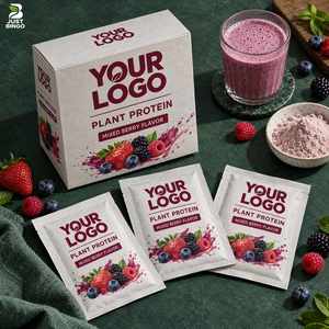 Poudre de shake protéiné halal, fournisseur OEM de marque privée avec formule personnalisée et étiquettes de marque pour les commandes en gros et en vrac - Product Image 1