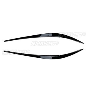 Paupières de phares de voiture pour BMW Série 3 G20 G28 Berline 2019-2021, en ABS noir brillant, aspect fibre de carbone, accessoires en plastique - Product Image 4