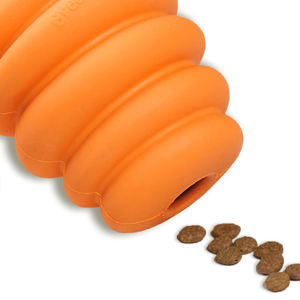 Güçlü kauçuk yıkılmaz dondurulabilir köpek bakımı gıda gizlemek yalama oyuncak L doğal köpek topu oyuncaklar - Product Image 5