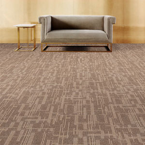 热卖流行设计商业办公室内地毯方砖50x50聚丙烯地板中国工厂批发 - Product Image 5