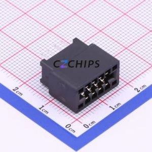 SA08BL01D Gold Finger Connector Through hole Component (THT),P=2.54mm Connector EDGE SLOT 2.54mm 8P Through Hole - Product Image 1