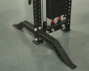 Thuisgebruik Multi Functionele Trainer Gewicht Rep 3Mm Stalen Buis Power Cage Enkele Kabel Machine Voor Club
