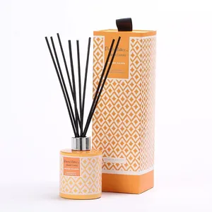 Benutzer definierte Verpackung Reed Diffusor und Kerze Geschenk box Set Luxus Sticks Diffusor Flasche Diffusor Verpackung Geschenk box