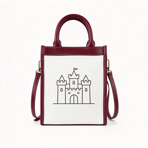 Bolso de Hombro Pequeño Personalizado de Moda Casual, Tipo Tote, de Lona de Algodón para Exteriores, con Cierre de Cremallera, Forro de Poliéster y Correa de Hombro Mini para Mujer - Product Image 4