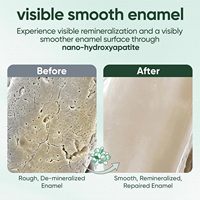 Gommes à mâcher sans fluorure à l'hydroxyapatite nano pour dents sensibles, renforcent l'émail, reminéralisent, blanchissent les dents et rafraîchissent l'haleine