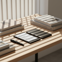 Lecteurs de livres électroniques de 7 pouces avec grand écran tactile haute résolution, livres électroniques gratuits à lire sur écran E-ink personnalisé