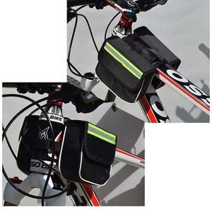 Accesorios para Bicicleta, Bolsa Delantera para Cuadro de Bicicleta, Soporte para Manillar y Soporte para Cuadro - Product Image 5