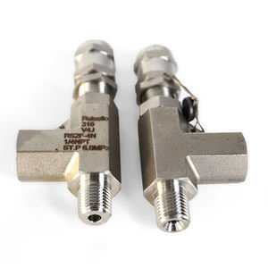 ضغط بخار هواء من الفولاذ المقاوم للصدأ قابل للتعديل للغاز/N2/H2-تنفيس الهواء والبخار ، درجة صناعية - Product Image 6