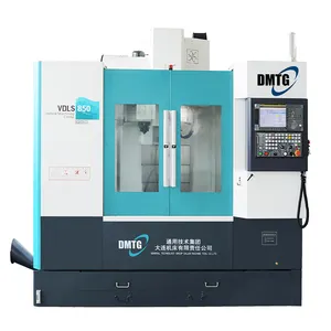 DMTG M850 обрабатывающий центр Fanuc VMC CNC фрезерный станок Fresadora CNC Настольный металлический фрезерный станок