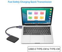 Cable de nailon trenzado para teléfono móvil, Cable de carga rápida Usb tipo C a tipo C, 60w, 65w, para Vivo Mi