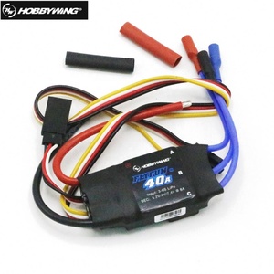 Contrôleur de vitesse électrique Hobbywing <span class=keywords><strong>FlyFun</strong></span> 30A 40A 20A V5 2-4S 2-6S pour avion RC, multicoptère, avion RC, hélicoptère - Product Image 1