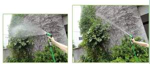 Tuyau d'arrosage extensible bleu de 7,6 m avec raccords ABS, tuyaux d'irrigation en polyéthylène, bobine en plastique avec sac OPP - Product Image 6