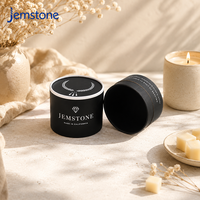 Tube en papier kraft biodégradable personnalisé pour la parfumerie d'intérieur, les cadeaux de spa, les bougies artisanales, emballage en tube cylindrique avec couvercle
