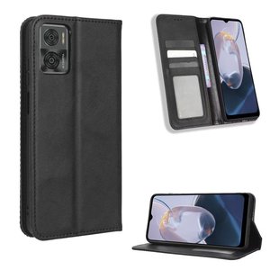 Étui portefeuille rétro en cuir pour <span class=keywords><strong>Motorola</strong></span> MOTO E22 4G/<span class=keywords><strong>E22i</strong></span> - Product Image 1