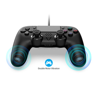 Controlador de juegos con cable de programación Marco Universal para PS5 Slim Pro consola de video Auto Turbo seis ejes giroscopio Gamepad Joysticks