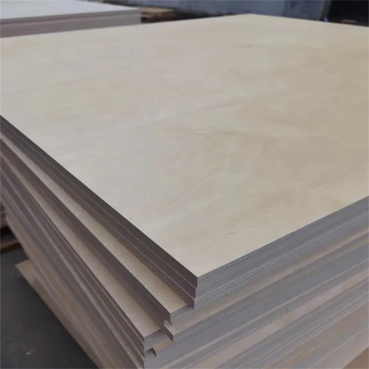 Premium Baltic Birch Plywood B/BB Grade Plywood Board for Laser CNC Cutting and Wood Projects Commercial 3mm 1/8 x 12 x 20 Inch