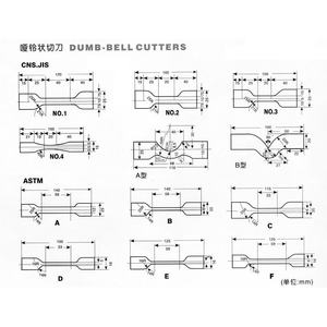 ASTM D624 ISO22654 Halter Sterven Specimen Cutter - Product Image 6