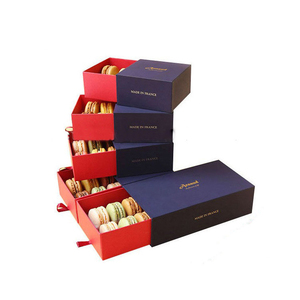 Boîtes à macarons de luxe à 6 ou 12 compartiments, logo personnalisé, boîte d'emballage en carton blanc pour pâtisserie, boîte à dessert - Product Image 5