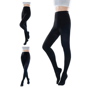 Bas de contention à bout fermé pour femmes 20-30 mmHg, collants de soutien de qualité médicale pour varices, œdèmes et soins quotidiens - Product Image 1