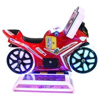Mesin Game Balap Motor Berkualitas Tinggi dengan Koin, Simulator GP, Kit Permainan Arcade