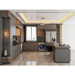 Décoration de maison <span class=keywords><strong>cuisine</strong></span> de luxe meubles modernes <span class=keywords><strong>cuisine</strong></span> complète armoire de <span class=keywords><strong>cuisine</strong></span> îlot <span class=keywords><strong>central</strong></span> <span class=keywords><strong>cuisine</strong></span> - Product Image 3