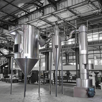 Séchoir rotatif flash optimisé pour le traitement de la biomasse et de l'amidon pour l'usine de fabrication de poudre d'amidon de manioc