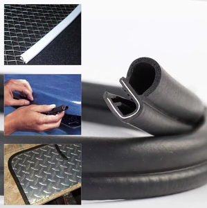 แถบยางซีลขอบประตูรถยนต์แบบ U ชนิดสามชั้นผสมผสาน  แถบยางปิดขอบประตูตู้  ทำจากยาง EPDM - Product Image 4