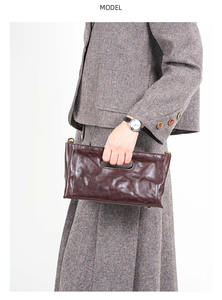 Bolso de Cuero Personalizado de Diseñador, Bolso Multifuncional para Mujer, Bolso Bandolera de Piel de Vaca, Fábrica de Origen, Logotipo Personalizado - Product Image 4