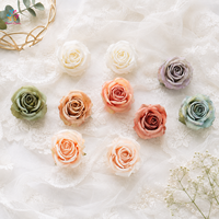 Têtes de roses artificielles, fausses roses pour bouquet de mariage DIY, arrangement floral pour la maison, décoration artisanale, vente en gros