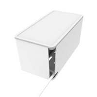 Multiprise de protection contre les surtensions de 1,8 m (6 pieds) avec 6/3 prises et cordon d'extension USB (Protection incendie ABS) - 13 A
