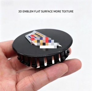 68mm Wheel Center Hub Caps for <strong>Cadillac</strong> XT5 XT6 CT5 CT6 XTS CT4 - Replacement <strong>Emblem</strong> - Product Image 2