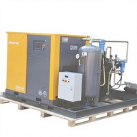 Compresseur à vis rotatif industriel VSD haute efficacité et faible bruit, tout-en-un, 30hp 40hp 50hp 60hp 75hp 100hp, avec sécheur - Prix
